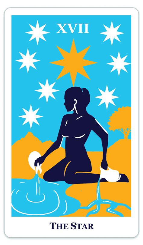 The Star Tarot Card Meaning (Card 17) .